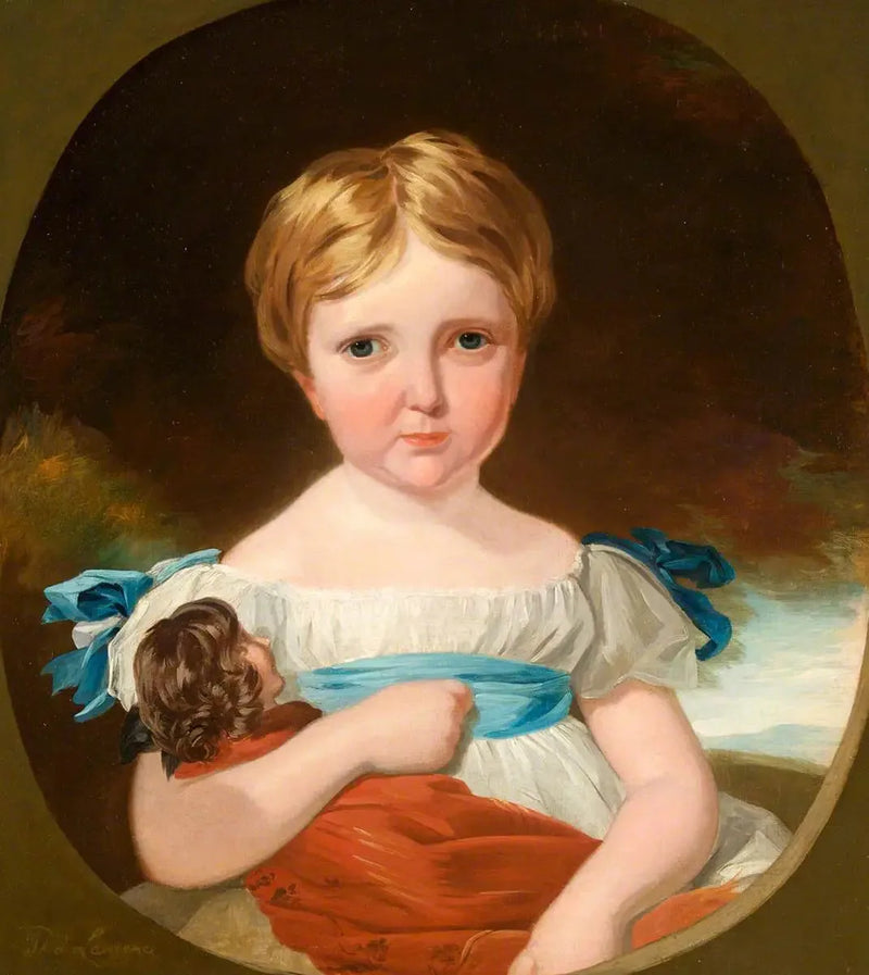 Portret dziecka z lalką - Thomas Lawrence