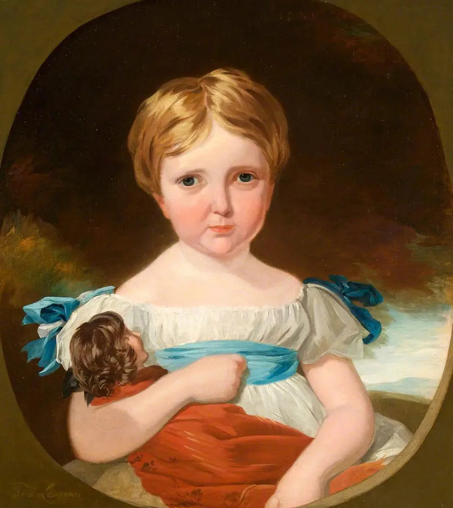 Portret dziecka z lalką - Thomas Lawrence
