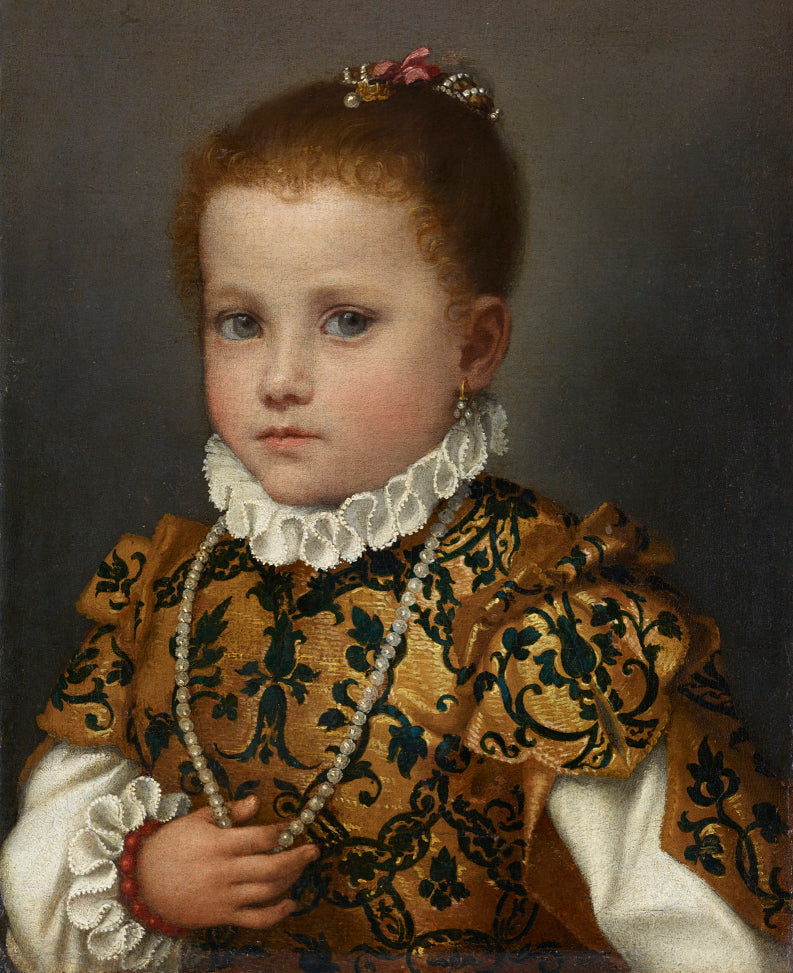 Portret dziecka z domu Redetti - Giovanni Battista Moroni