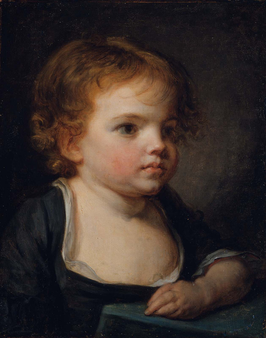 Portret dziecka - Jean-Baptiste Greuze