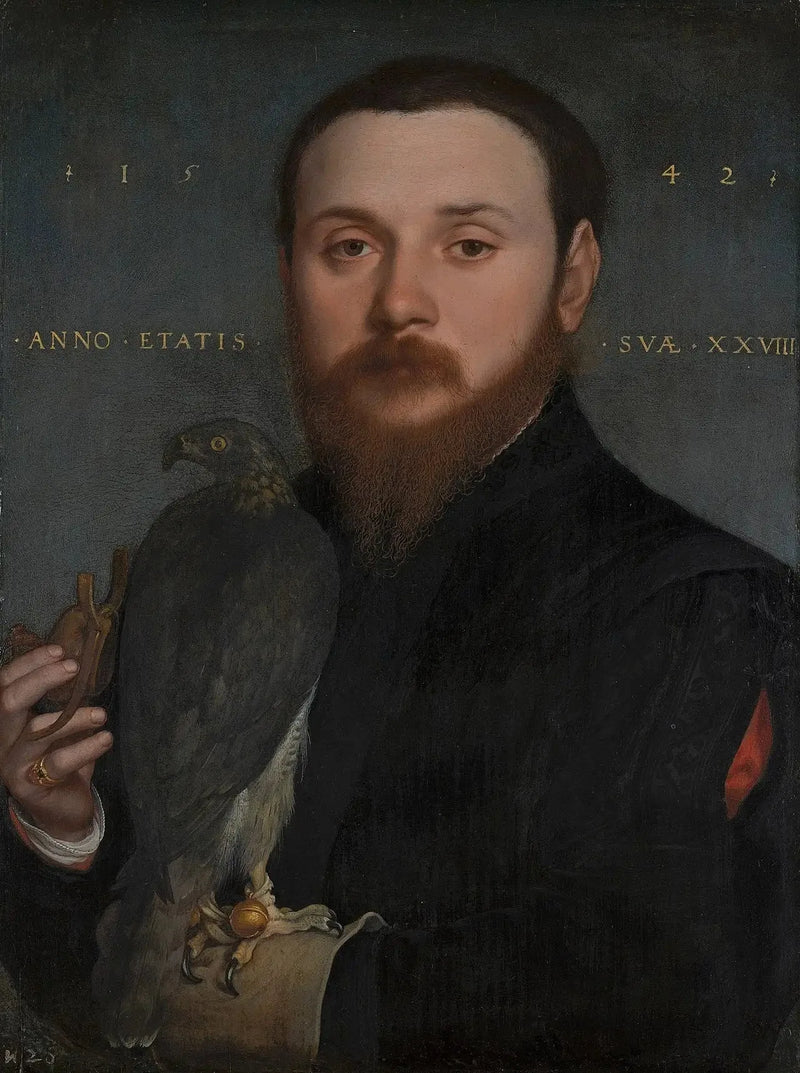 Portret ptaszników - Hans Holbein Młodszy