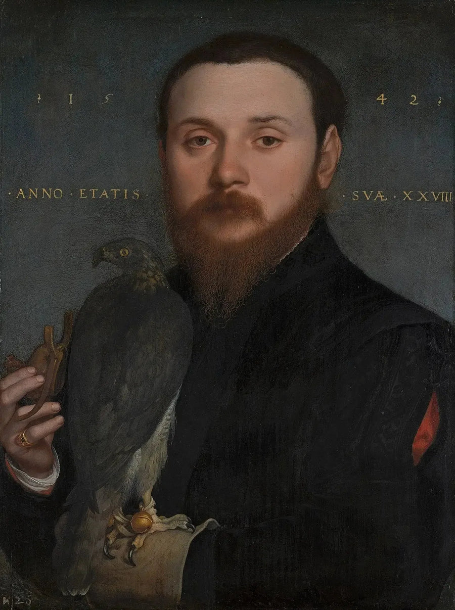 Portret ptaszników - Hans Holbein Młodszy