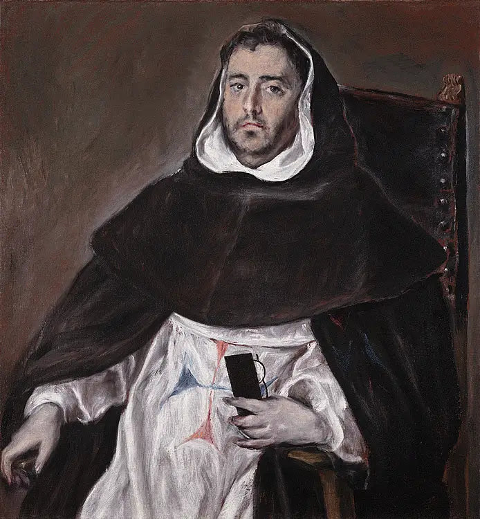 Portret brata trynitarza - El Greco