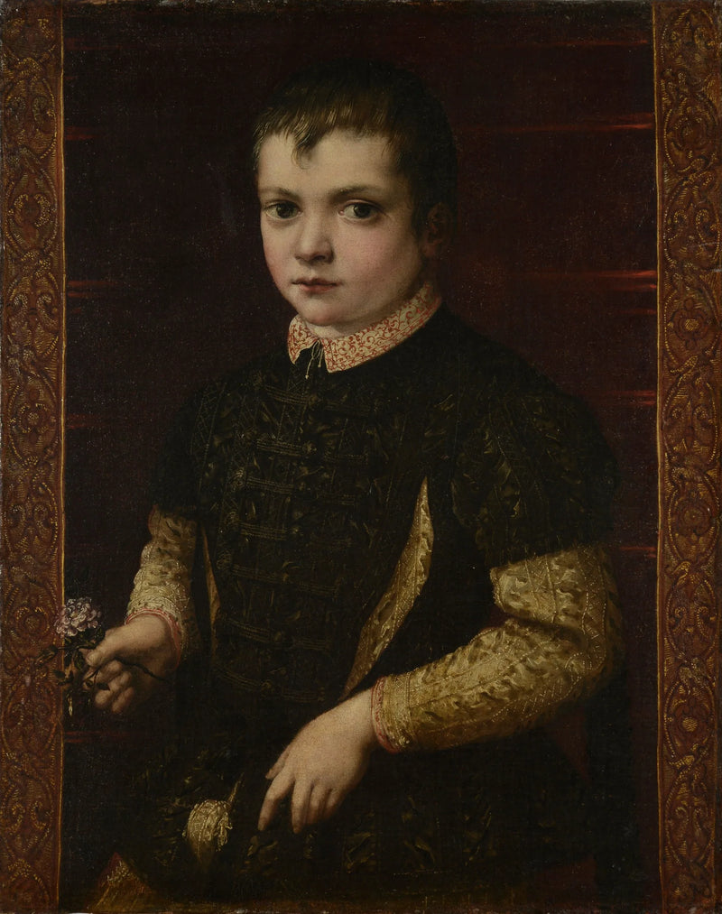 Portret chłopca - Francesco Salviati