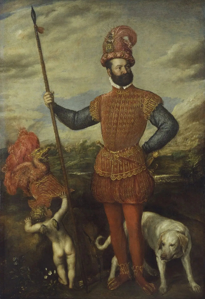 Portret generała - Titian