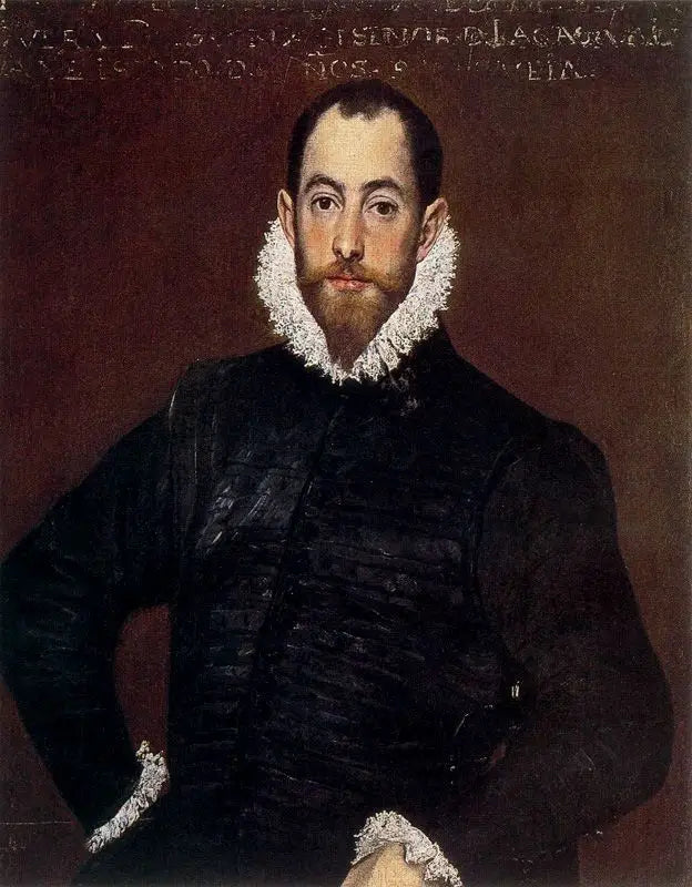 Portret szlachcica z domu Leiva - El Greco