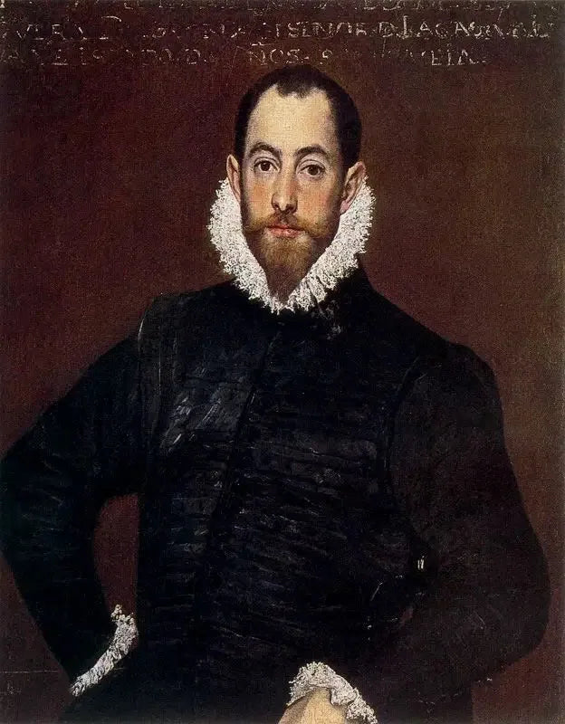 Portret szlachcica z domu Leiva - El Greco