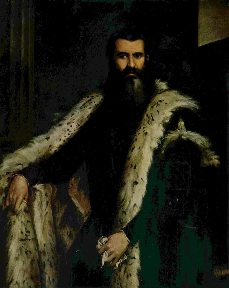 Portret szlachcica w futrze - Paul Véronèse