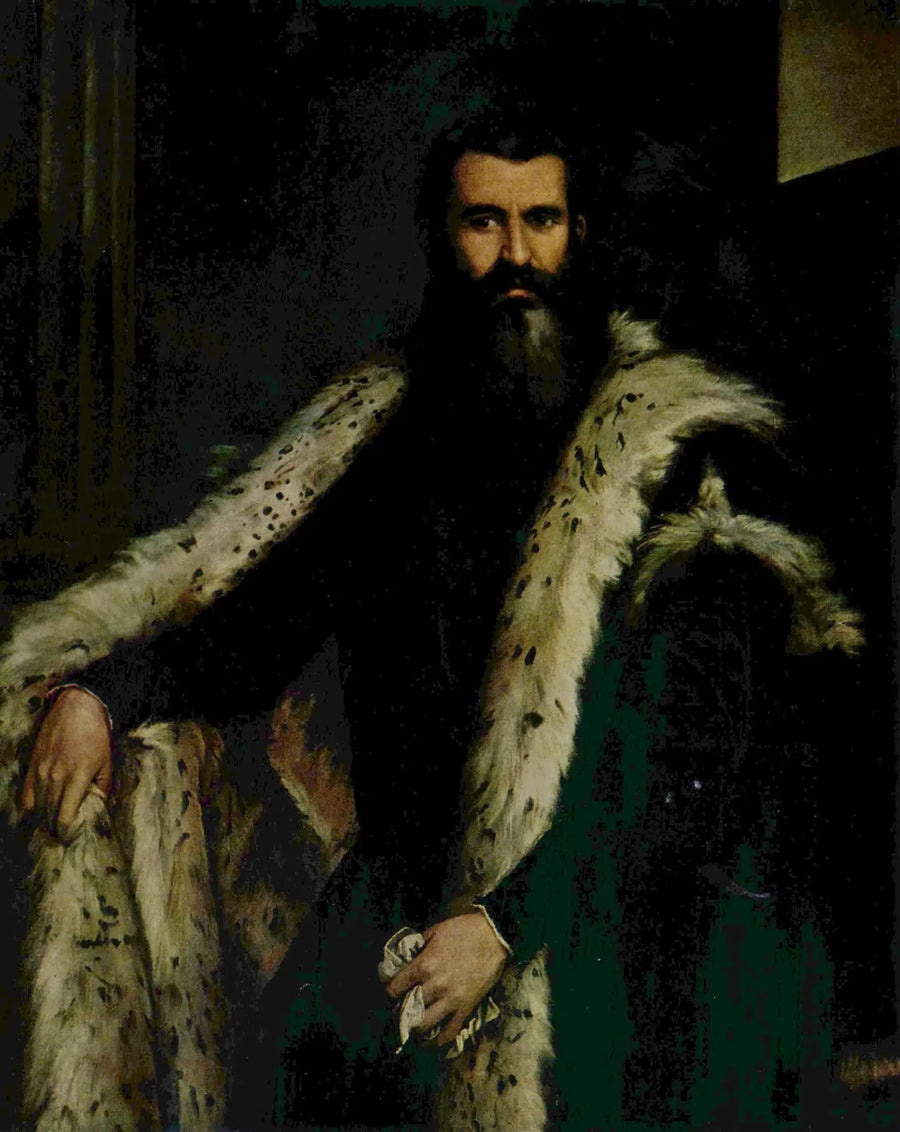 Portret szlachcica w futrze - Paul Véronèse