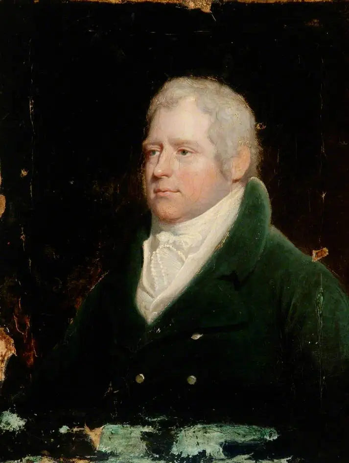 Portret szlachcica w niebieskim stroju - Henry Raeburn