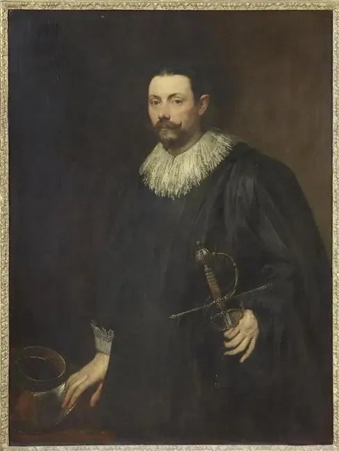 Portret szlachcica genueńskiego - Antoine van Dyck