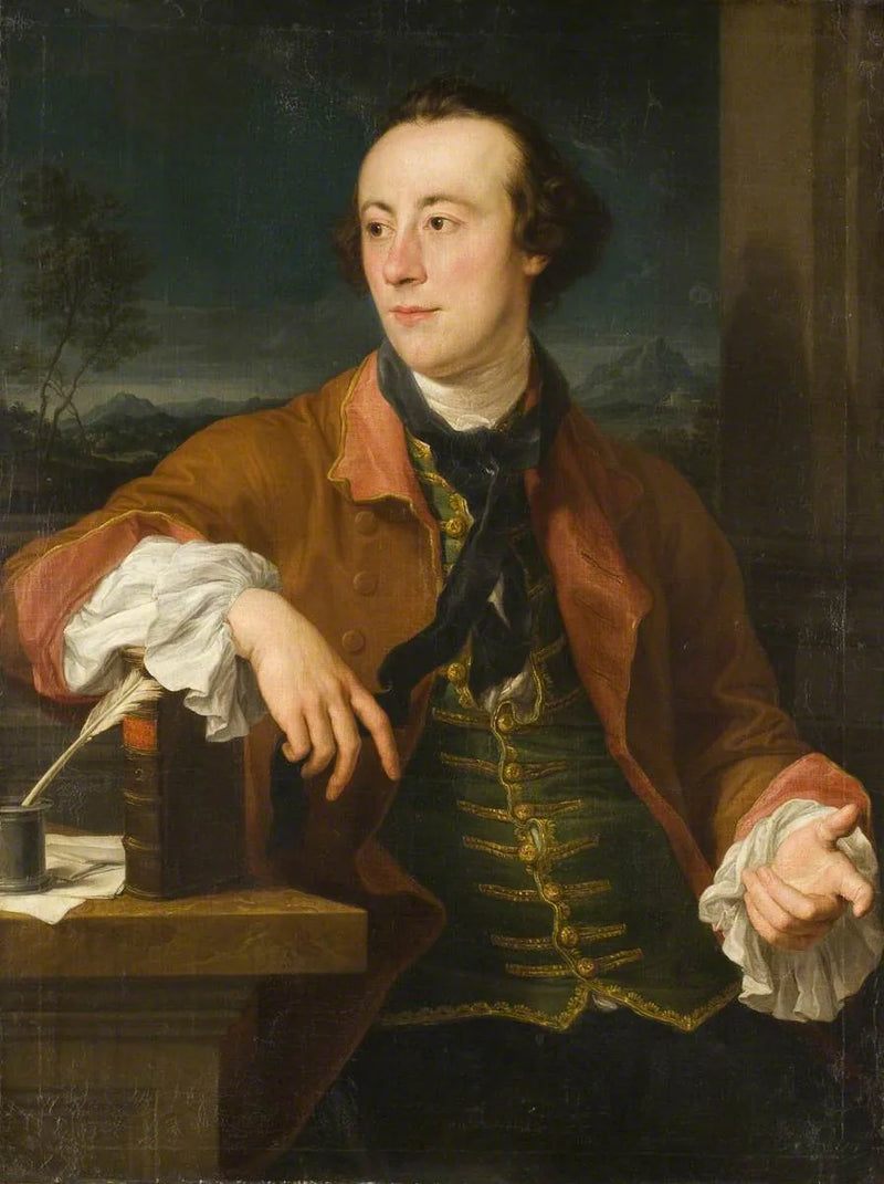 Portret szlachcica (tradycyjnie identyfikowany jako Horatio Walpole, 1723–1809) - Pompeo Batoni
