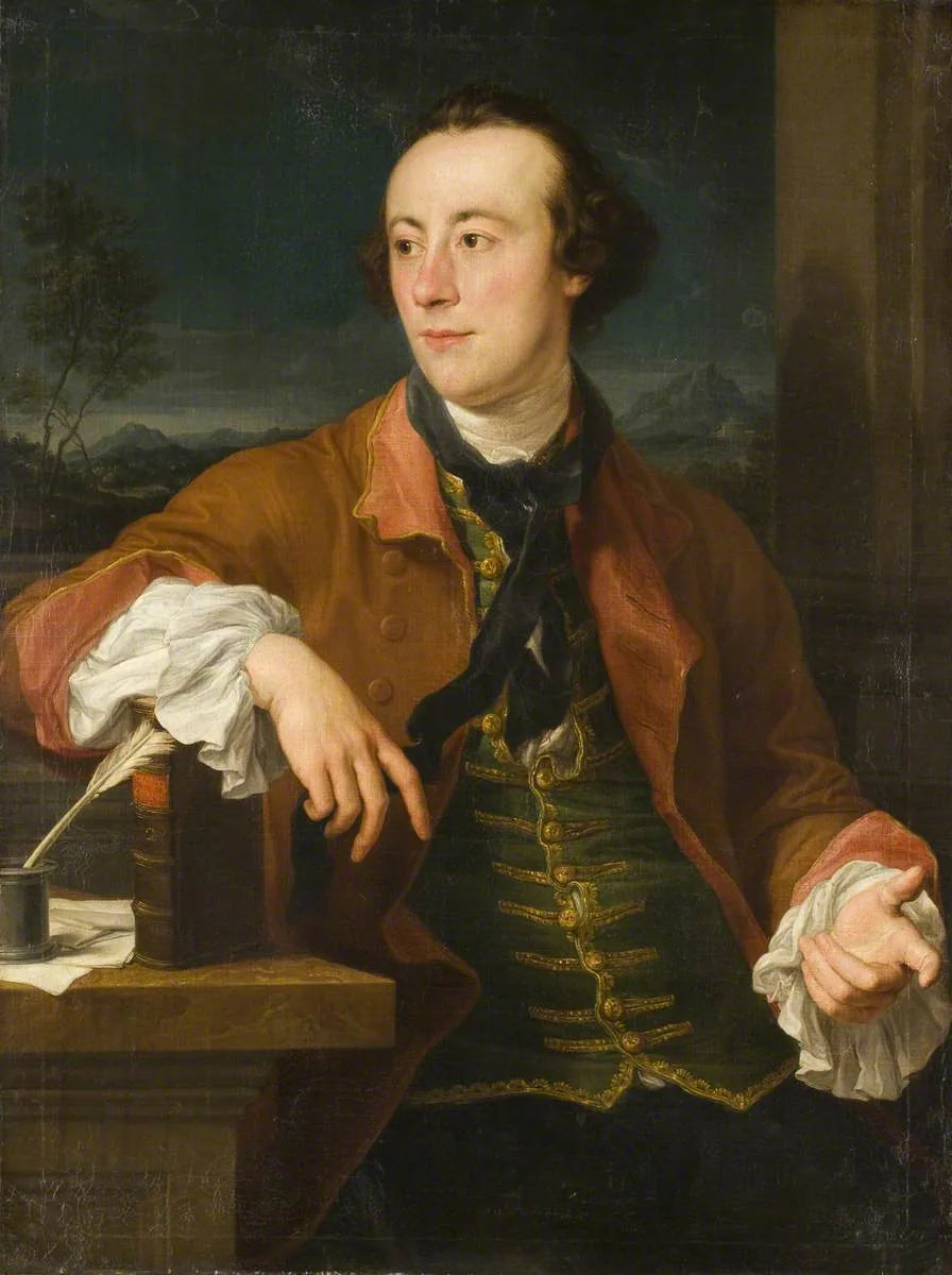 Portret szlachcica (tradycyjnie identyfikowany jako Horatio Walpole, 1723–1809) - Pompeo Batoni