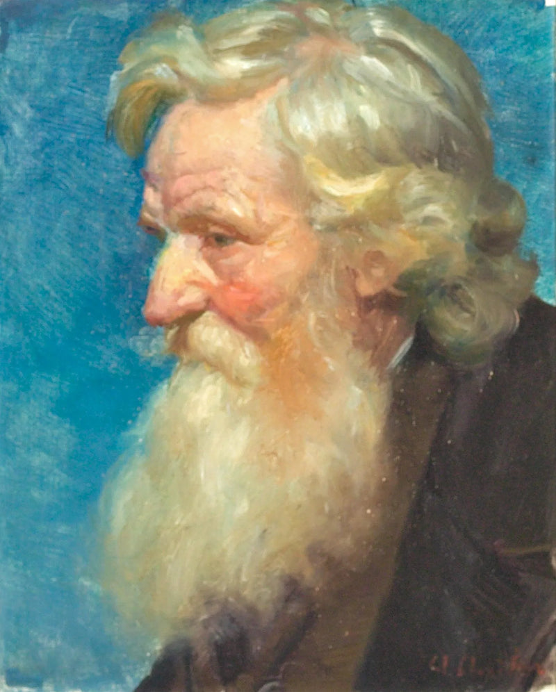 Portret dżentelmena. - Anna Ancher
