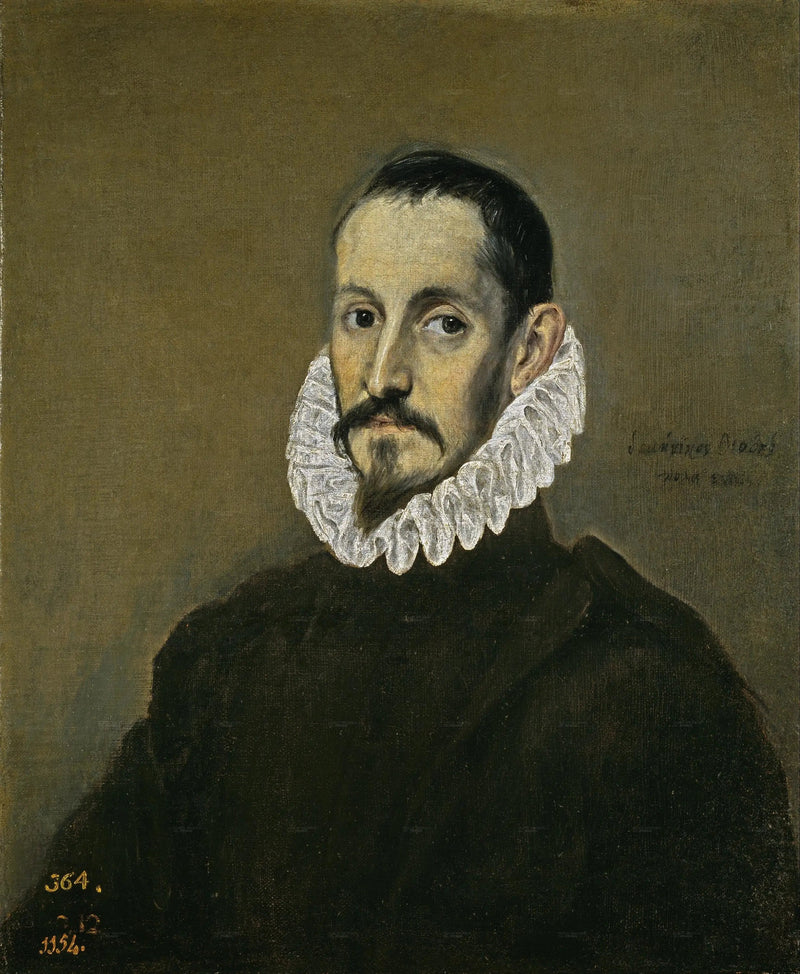 Portret dżentelmena - El Greco