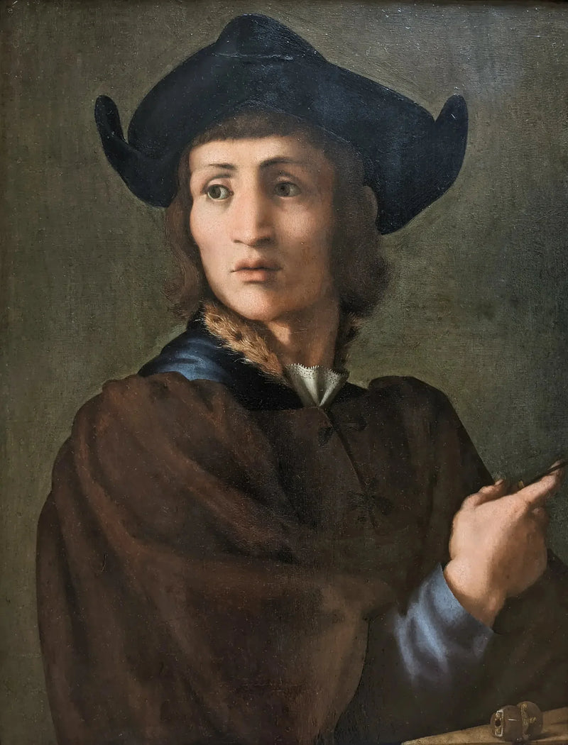 Portret rytownika w kamieniach szlachetnych - Pontormo