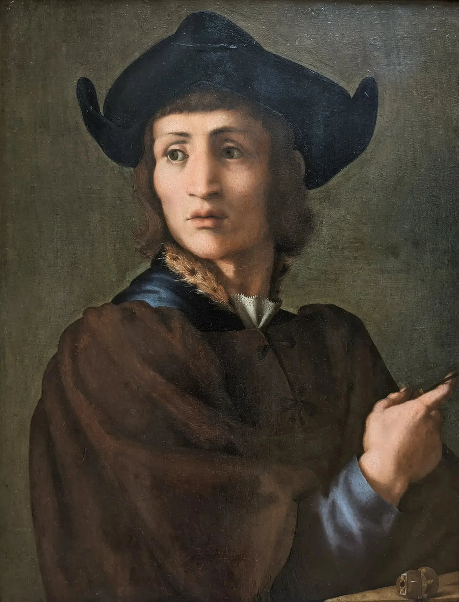 Portret rytownika w kamieniach szlachetnych - Pontormo