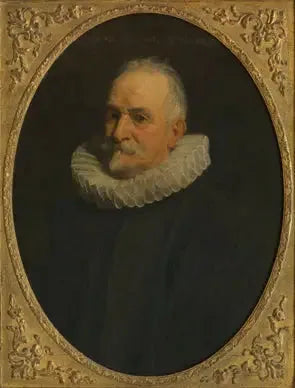 Portret starszego mężczyzny, - Antoine van Dyck