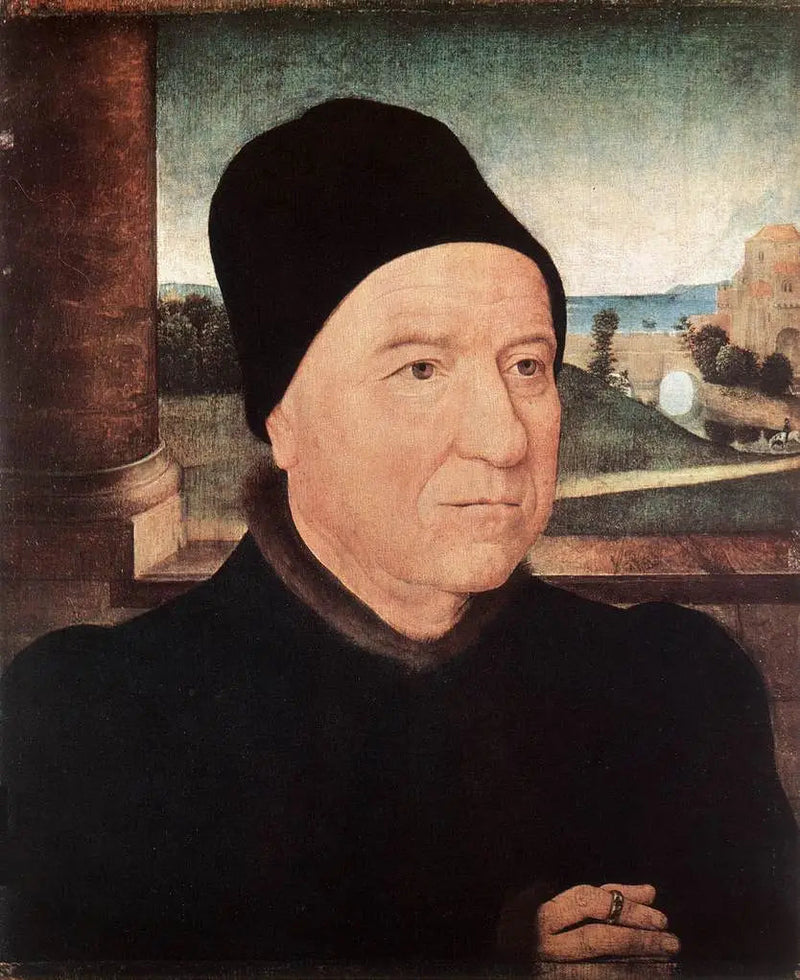 Portret starszego mężczyzny - Hans Memling