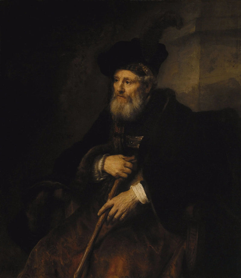 Portret starszego mężczyzny - Rembrandt