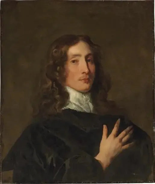 Portret mężczyzny (dawniej nazywany John Milton) - Antoine van Dyck