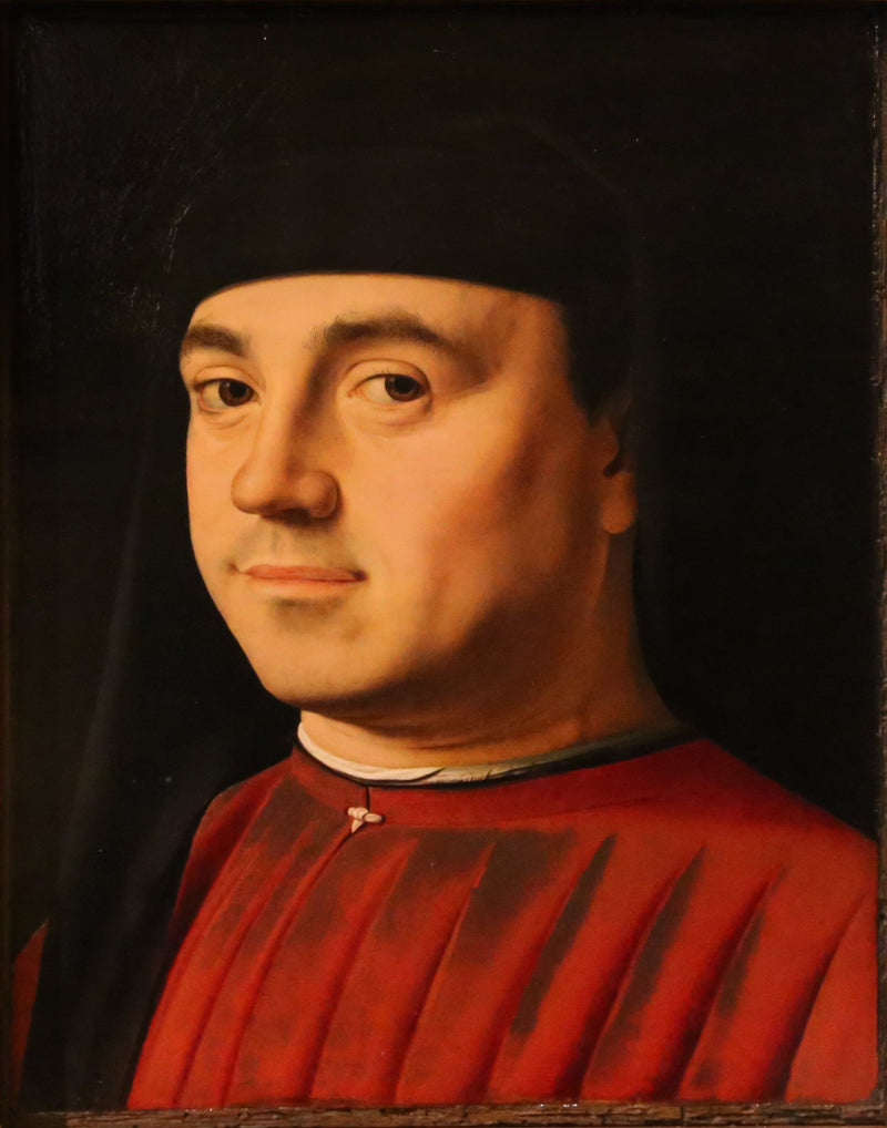 Portret mężczyzny - Antonello z Messyny