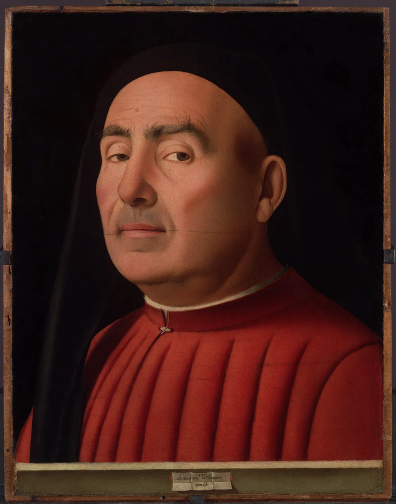 Portret mężczyzny - Antonello z Messyny