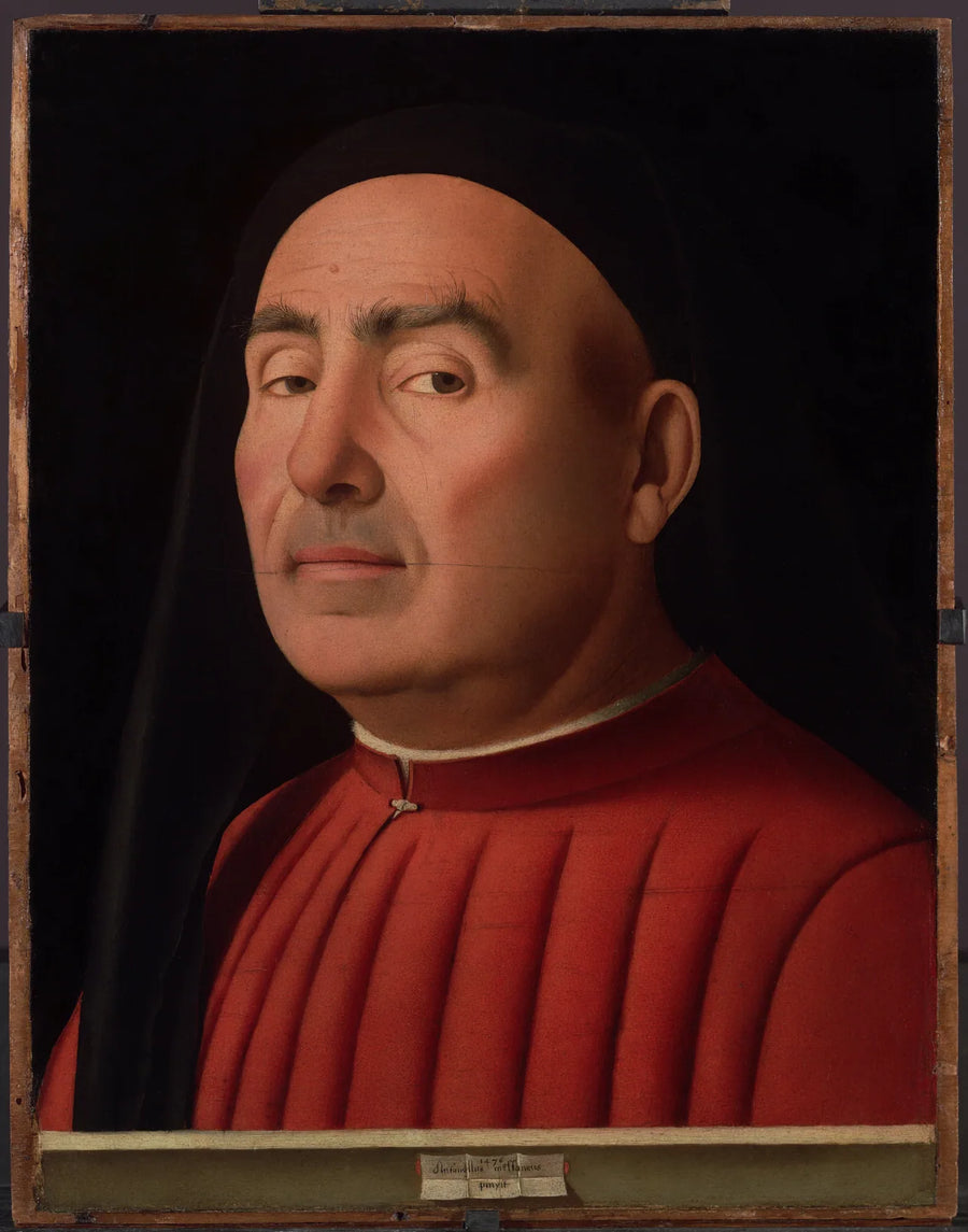 Portret mężczyzny - Antonello z Messyny