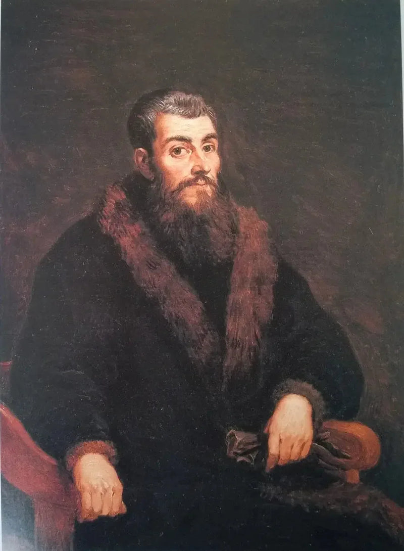 Portret mężczyzny siedzącego - David Teniers Młodszy