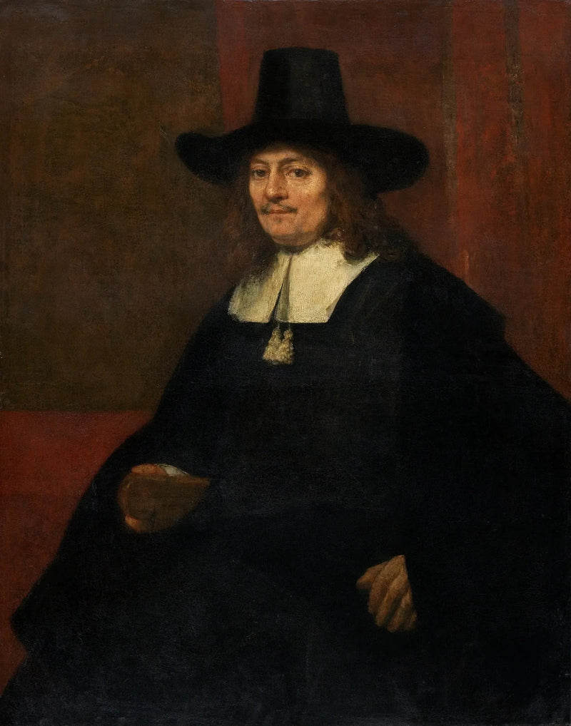 Portret mężczyzny w cylindrze - Rembrandt