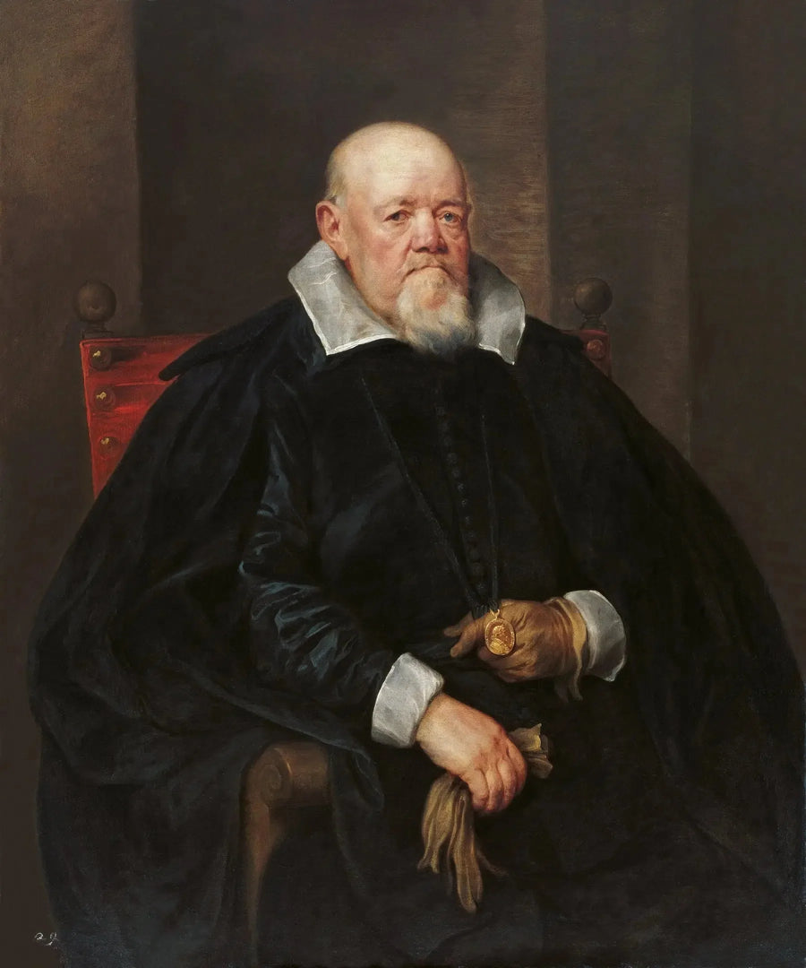 Portret mężczyzny z medalionem - Antoine van Dyck