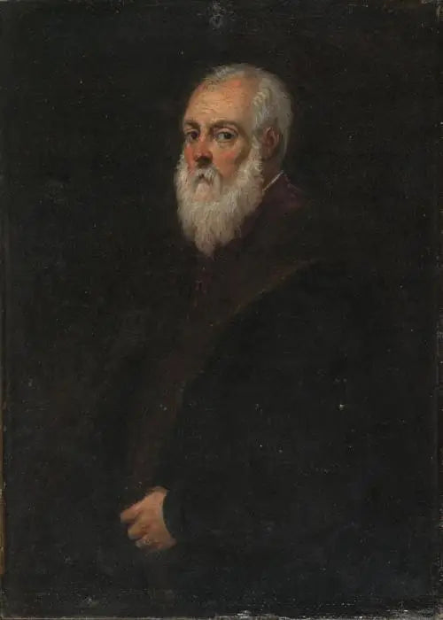 Portret brodatego mężczyzny - David Teniers Młodszy