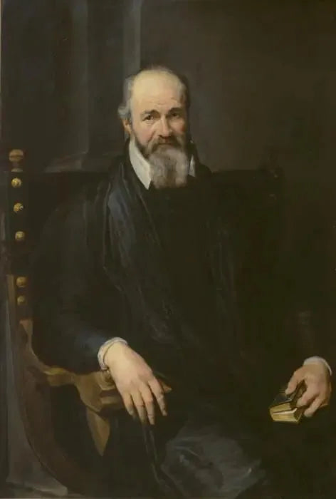 Portret mężczyzny w fotelu - Antoine van Dyck