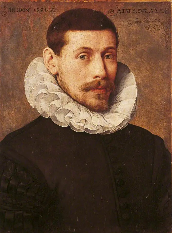 Portret mężczyzny w wieku 32 lat - Frans Pourbus Młodszy