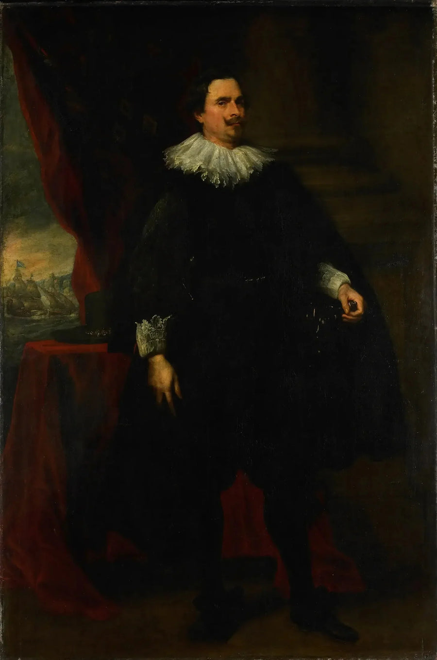 Portret mężczyzny z rodziny van der Borght, być może François van der Borght - Antoine van Dyck