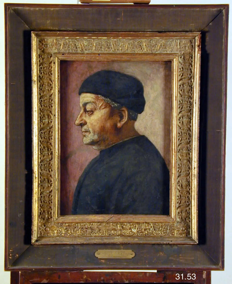 Portret mężczyzny - Domenico Ghirlandaio