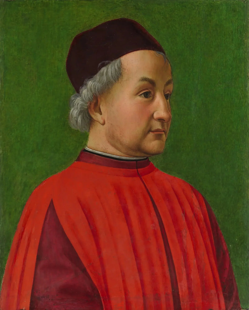 Portret mężczyzny - Domenico Ghirlandaio