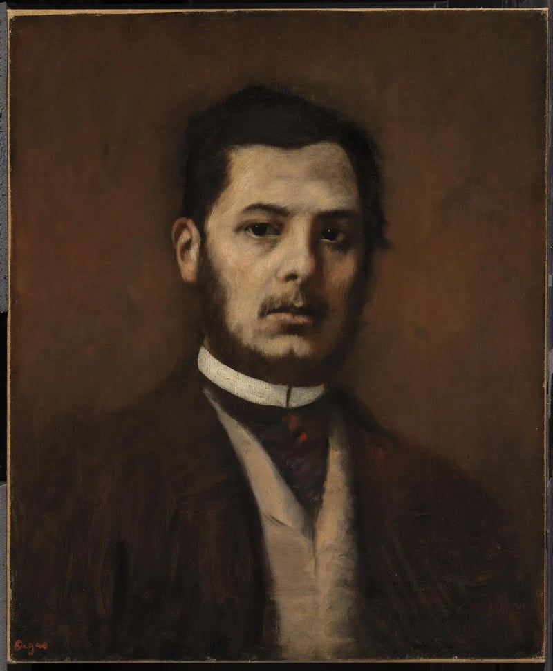 Portret mężczyzny - Edgar Degas
