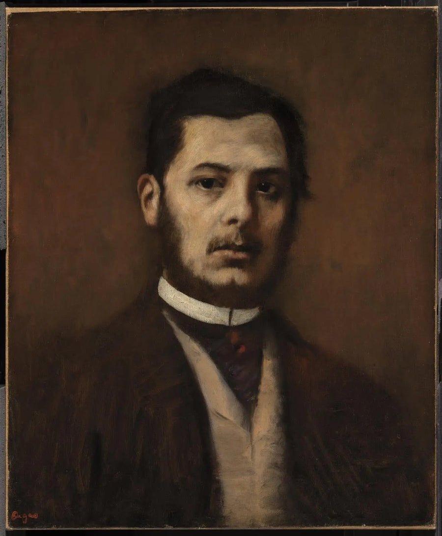 Portret mężczyzny - Edgar Degas