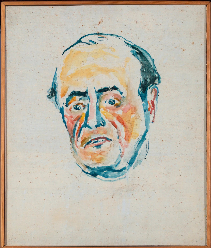 Portret mężczyzny - Edvard Munch