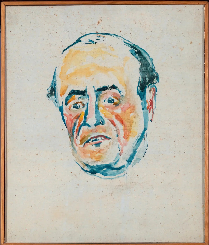 Portret mężczyzny - Edvard Munch