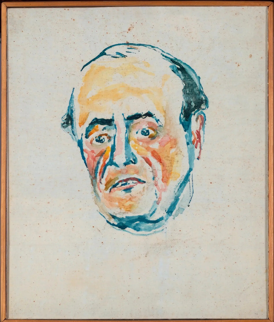 Portret mężczyzny - Edvard Munch