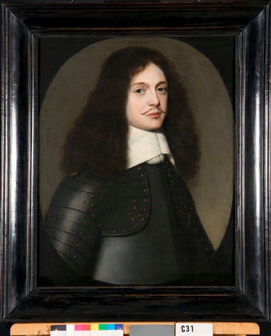 Portret mężczyzny w zbroi - Gerrit van Honthorst