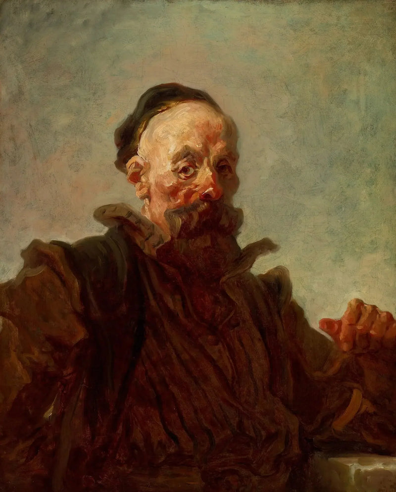 Portret mężczyzny w hiszpańskim garniturze - Jean-Honoré Fragonard