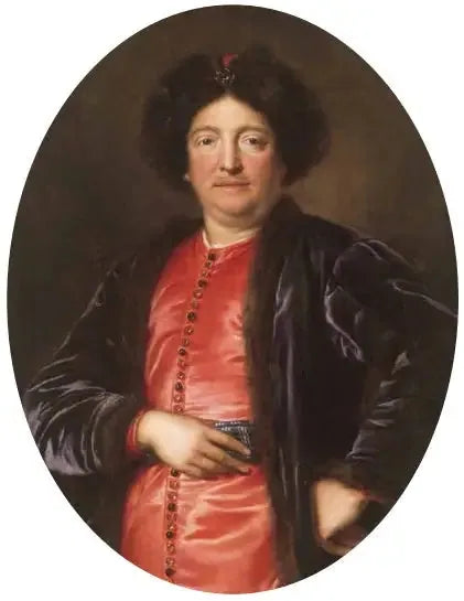 Portrait d'un homme en costume polonais, très probablement Jean II Casimir Vasa, roi de Pologne - Pierre Mignard image 1 reproduction d’œuvre d’art à l’huile