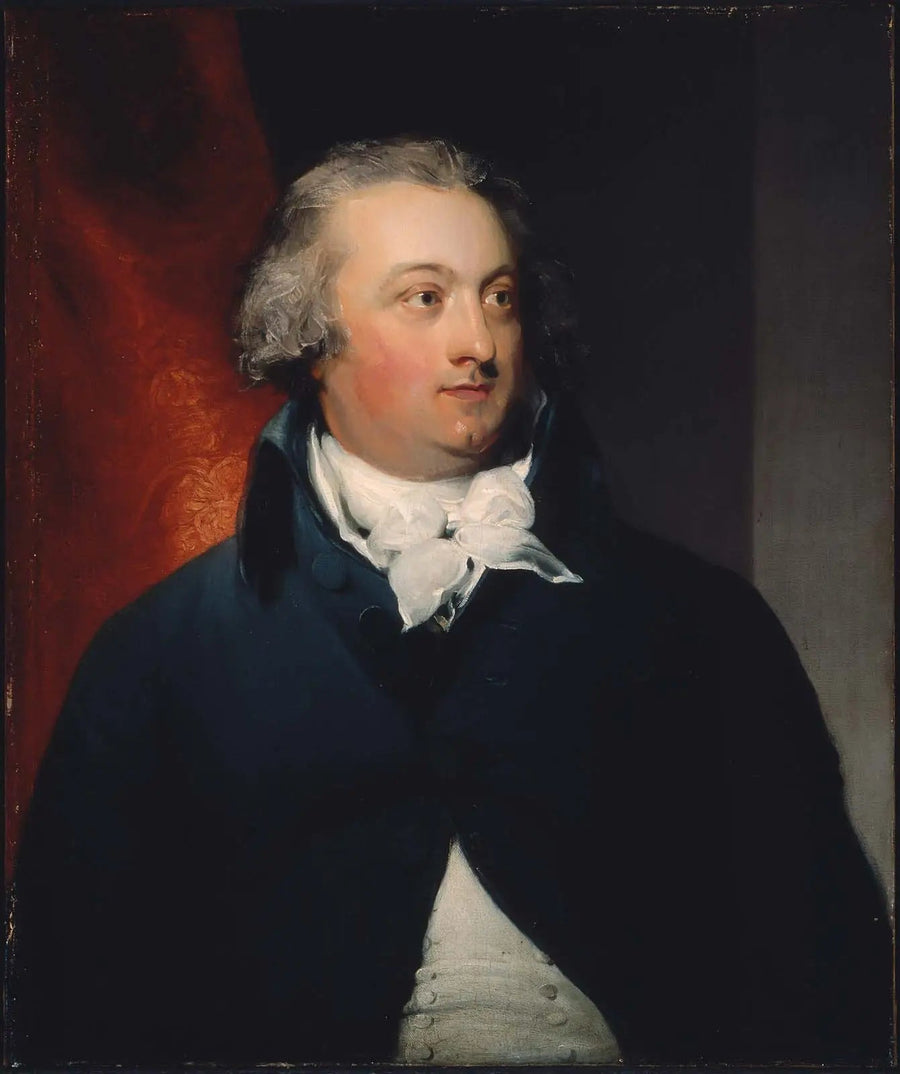 Portret mężczyzny w niebieskim płaszczu - Thomas Lawrence
