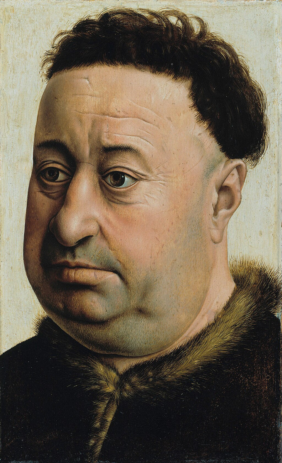 Portret mężczyzny otyłego - Robert Campin