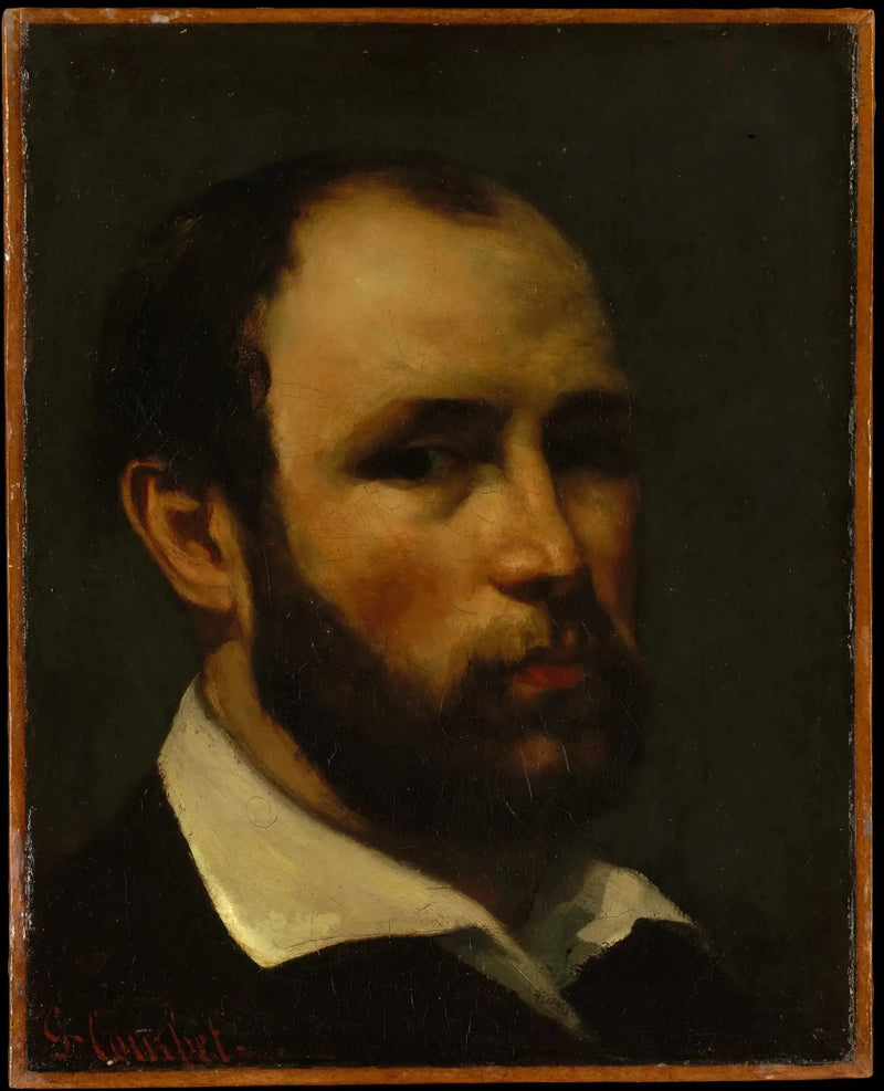 Portret mężczyzny - Gustave Courbet