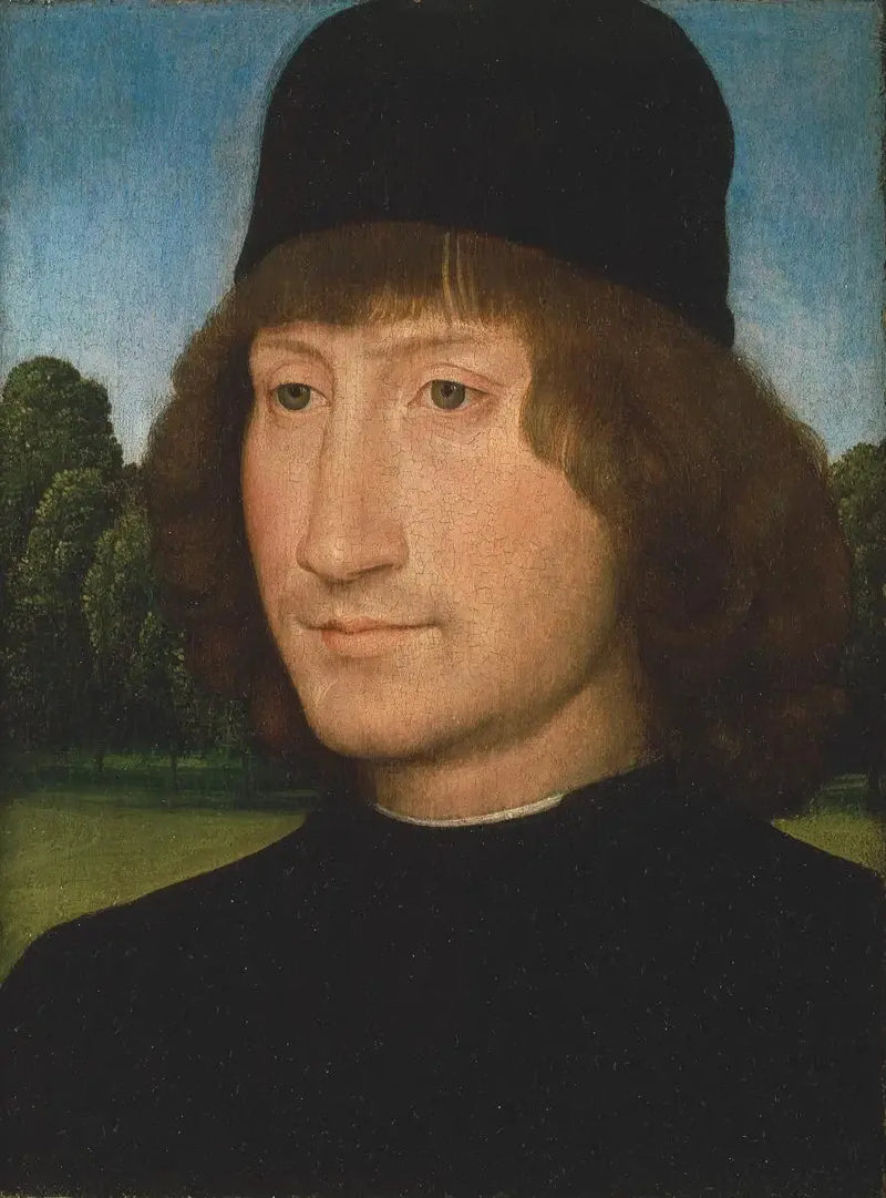 Portret mężczyzny - Hans Memling