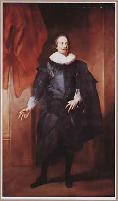 Portret nieznanego mężczyzny, 1630-1632 - Antoine van Dyck